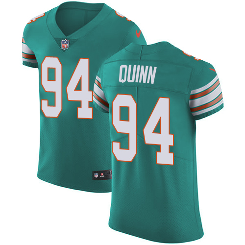 Nike Dolphins #94 Robert Quinn Aqua Green Alternate Men's Stitched NFL Vapor Untouchable Elite Jersey